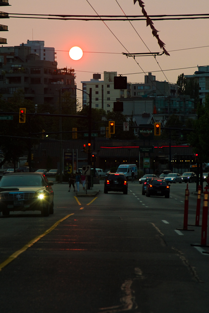Pôr do Sol em Vancouver